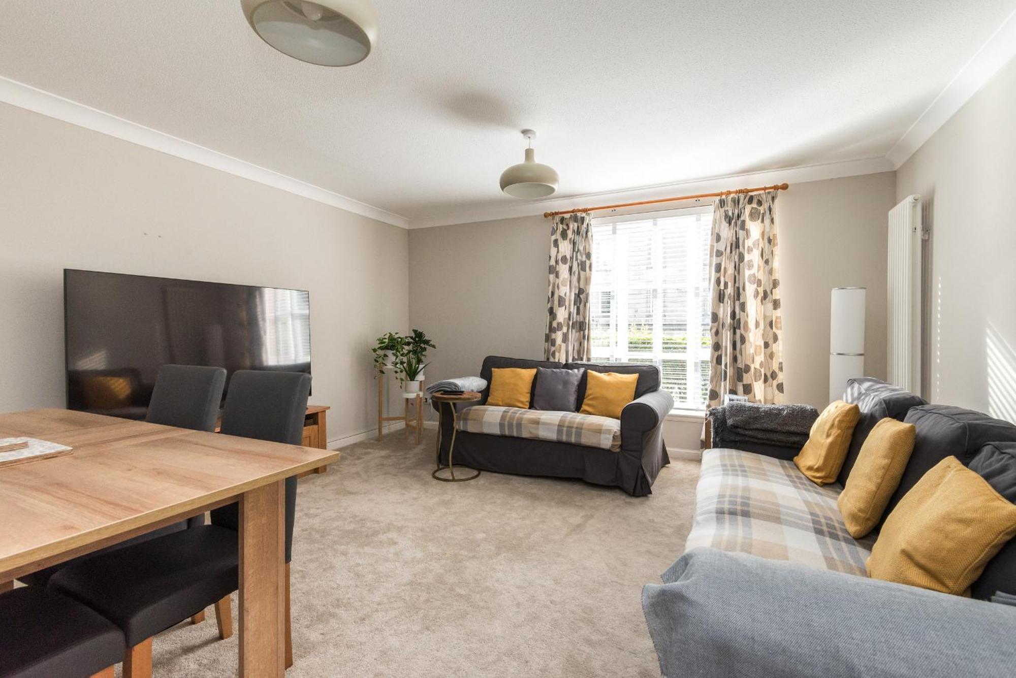 Roseburn Apartment, Edinburgh - 2 Bedrooms, Free Parking 外观 照片